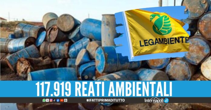 In Campania si conta un reato ambientale ogni due ore: i dati di Legambiente