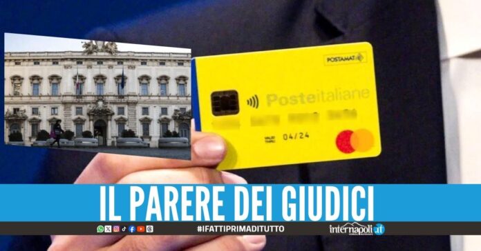 La Consulta sul Reddito di Cittadinanza: 