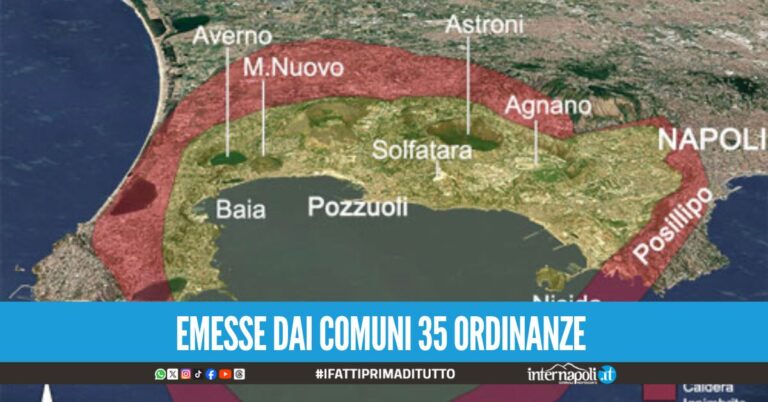 Bradisismo ai Campi Flegrei, sgomberate 386 persone: i numeri dell’emergenza