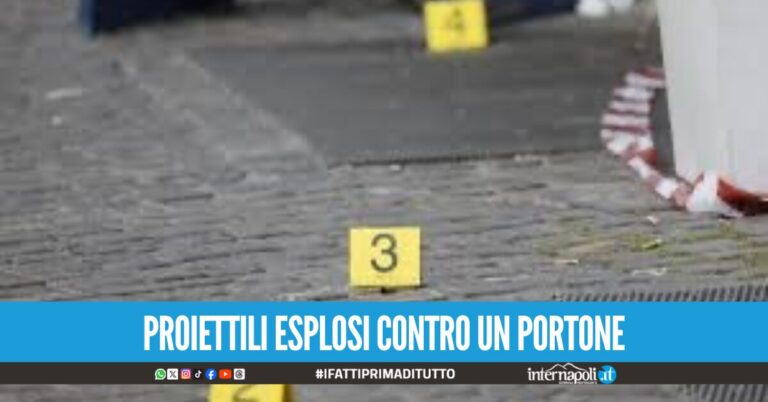 Paura a Crispano, spari verso un’abitazione nella notte