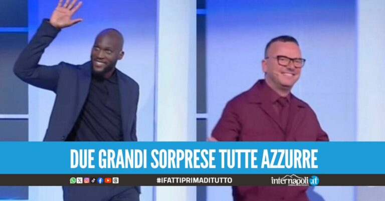 "C'è posta per te" parla napoletano, Lukaku e Gigi D'Alessio ospiti della prossima puntata