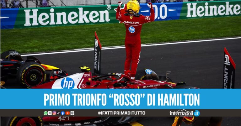 Ferrari "croce e delizia" nel sabato di Shanghai, Hamilton trionfa nella Sprint race ma crolla nelle qualifiche