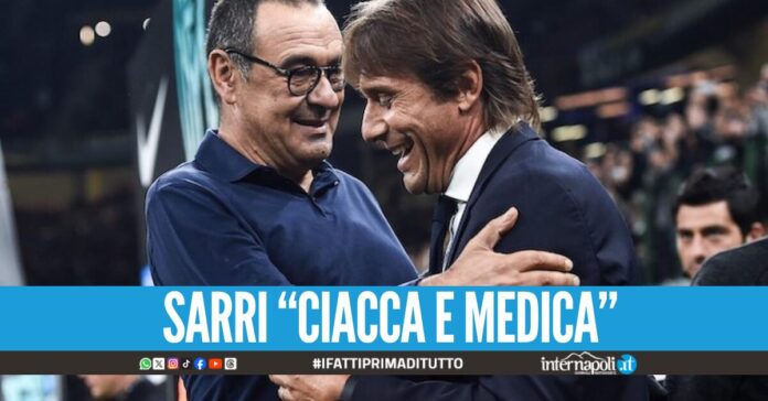Sarri estasiato da Conte: 