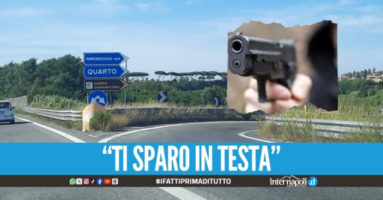 Litiga con un automobilista e gli punta la pistola, ma viene riconosciuto: denunciato 73enne a Pozzuoli