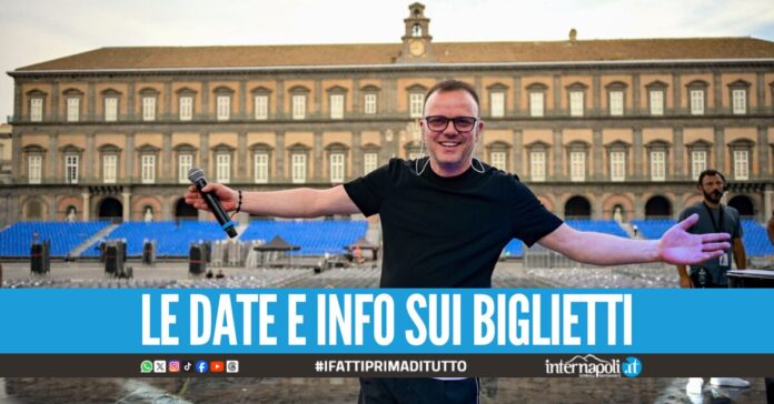 Gig D'Alessio torna a Piazza del Plebiscito, annunciati tre nuovi concerti