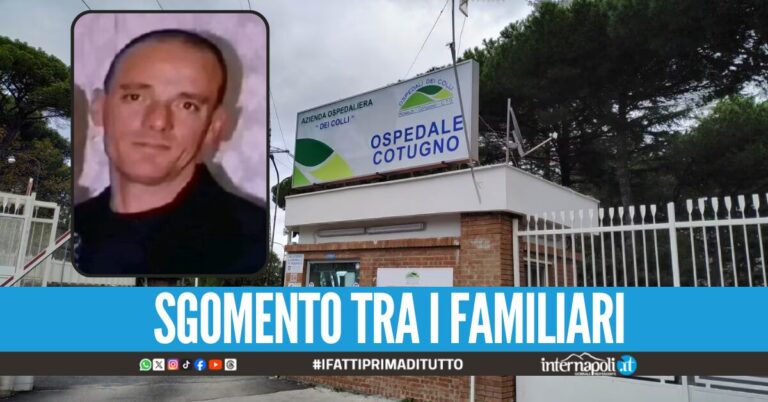 Lutto a Secondigliano per Gennaro, l'uomo è morto dopo un'infiammazione ai polmoni