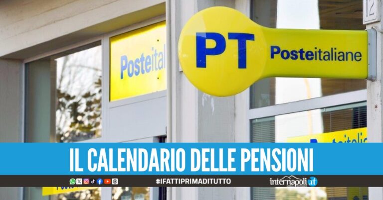 Pensioni di aprile a Napoli e provincia, pubblicato il calendario dei pagamenti
