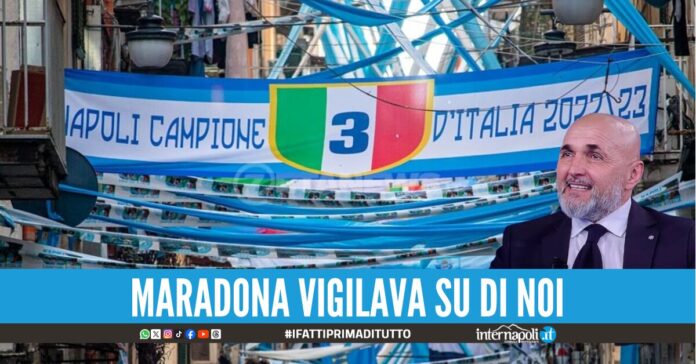 Maradona vegliava su di noi