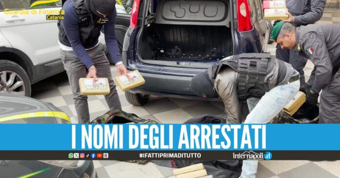 Sgominato traffico di cocaina tra Catania e Salerno, 6 arresti