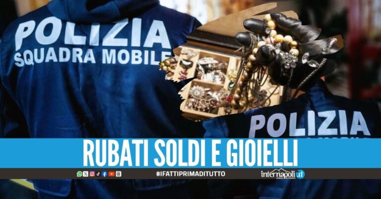 Colpo da 130mila euro nel Casertano, bloccata la banda di topi d'appartamento
