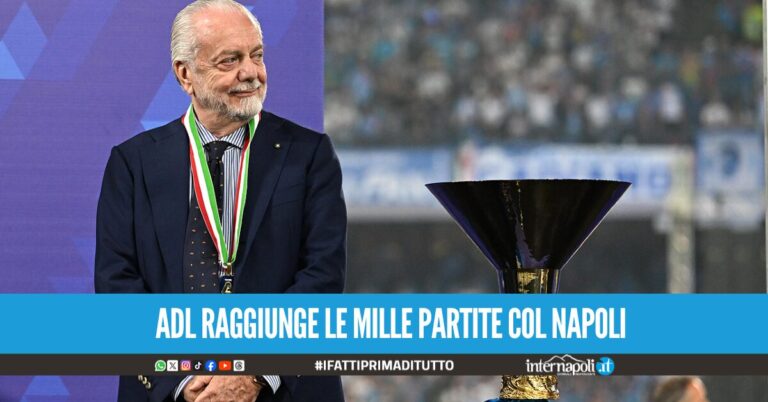 De Laurentis fa mille col Napoli: dal Cittadella allo Scudetto