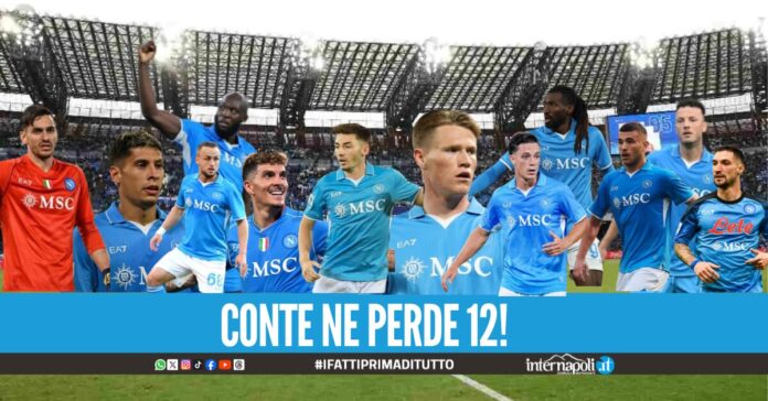 Conte ne perde 12!
