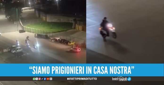 Corse clandestine e acrobazie fuori lo stadio Maradona la denuncia dei residenti