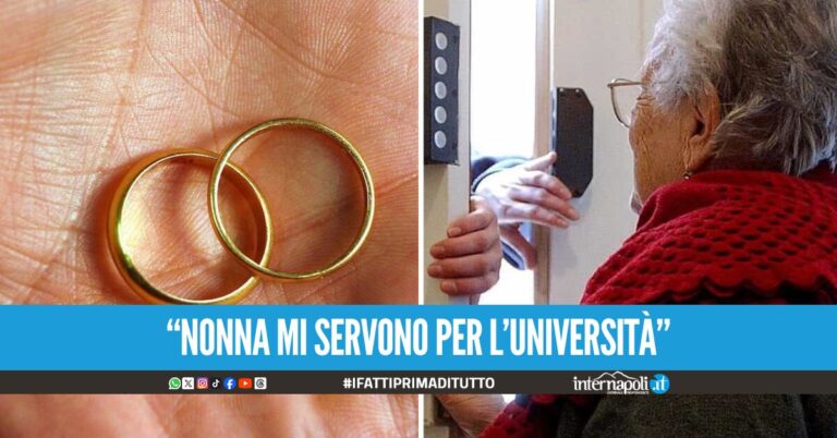 Da Napoli a Matera per truffare un'anziana, le portano via anche la fede del marito morto