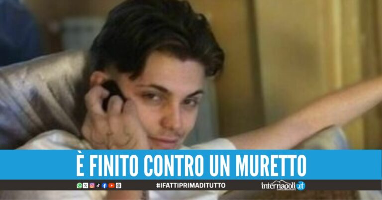 Dramma nel Salernitano, Massimo perde la vita a 21 anni in un incidente
