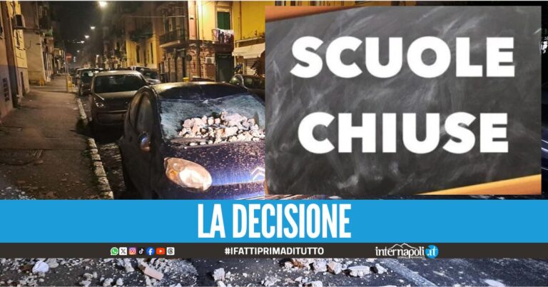 Emergenza bradisismo ai Campi Flegrei, domani scuole chiuse