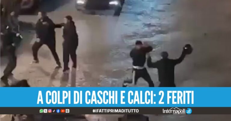 Furibonda rissa a piazza Vanvitelli, identificati e denunciati 3 giovanissimi