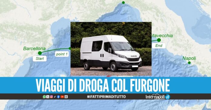 I viaggi Barcellona-Marano col furgone Iveco Daily, ricostruita la rotta dei narcos