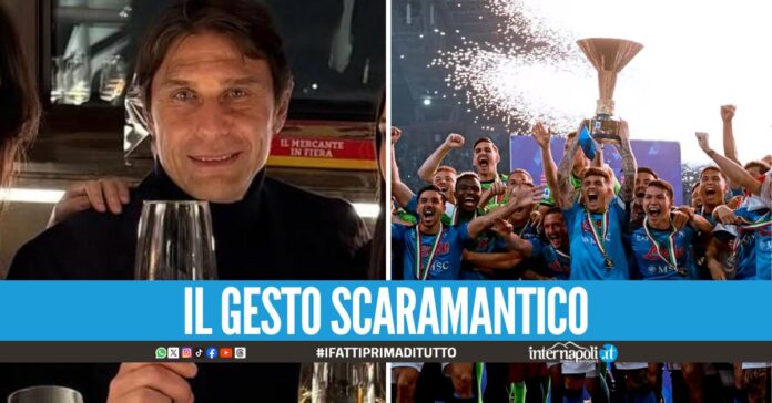 Il fioretto di Conte per lo scudetto: 