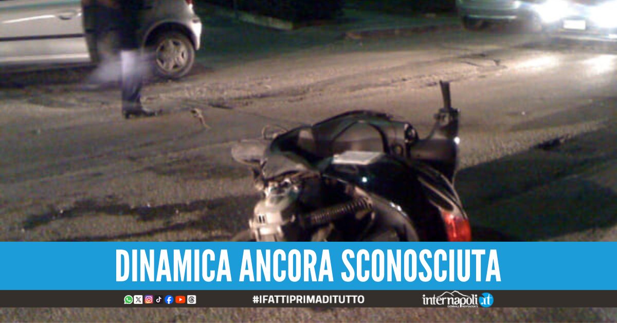 Incidente in scooter a Sant'Anastasia: ferite due 16enni, una è grave