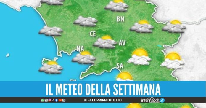 La primavera stenta ad arrivare in Campania pioggia e temperature in calo