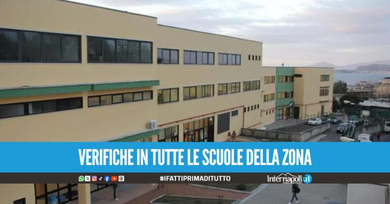 Livelli troppo alti di anidride carbonica, chiusa una scuola a Pozzuoli