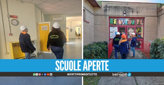 Martedì riaprono le scuole a Pozzuoli tranne una: l'annuncio del sindaco