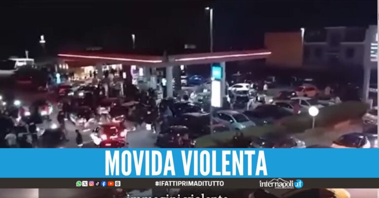 Maxi rissa tra giovani a Ottaviano la movida violenta paralizza il traffico