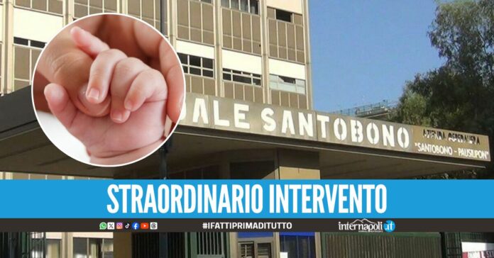 Non riusciva più a respirare per il tumore, bimba di un anno salvata al Santobono