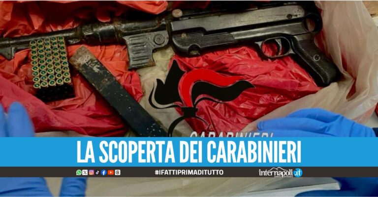 Nuovo blitz nelle grotte al Rione Sanità, sequestrato un fucile mitragliatore