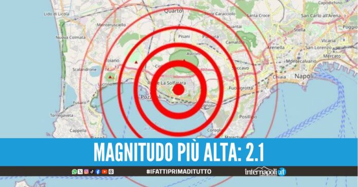 Nuovo sciame sismico ai Campi Flegrei 2 scosse nella notte svegliano la popolazione
