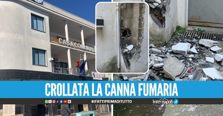 Paura al Comune di Mugnano, esplode caldaia nel seminterrato