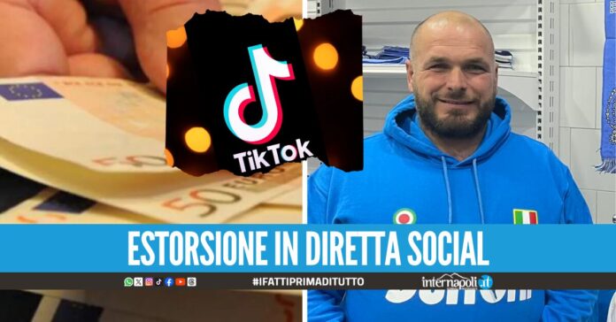 Pizzo sui fuochi durante una live TikTok, Ernesto Colella costretto a pagare 150 euro