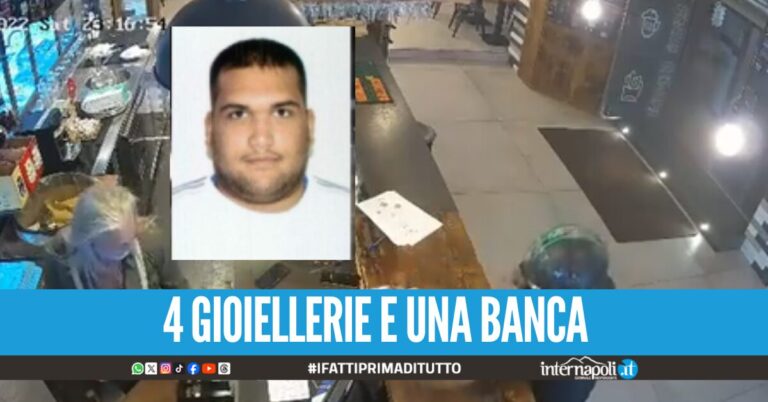 Rapine con bottino di oltre un milione di euro, sconto di 6 anni per lo specialista napoletano