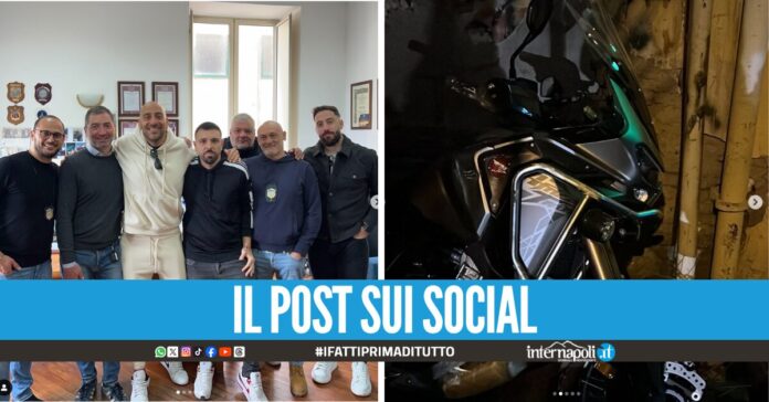 Rubano la moto a Decibel Bellini al Vomero, ritrovata nella notte alla Sanità