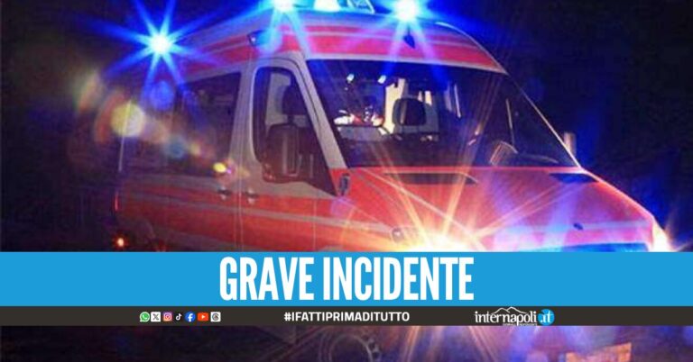 Sant’Antimo, 19enne senza patente e assicurazione investe due donne: una è grave