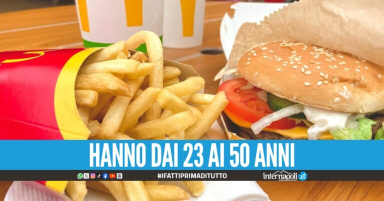 Sesso con una 12enne in cambio di un panino al Mc Donald's, a processo tre napoletani