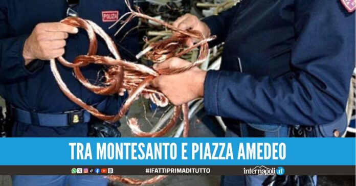 Sorpreso a rubare cavi nella Linea 2 della metro in manette 36enne napoletano