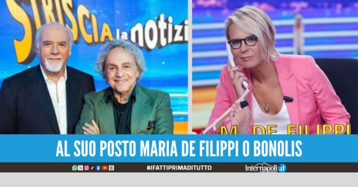 Striscia la Notizia potrebbe essere cancellato, pesa il successo Rai con Stefano De Martino