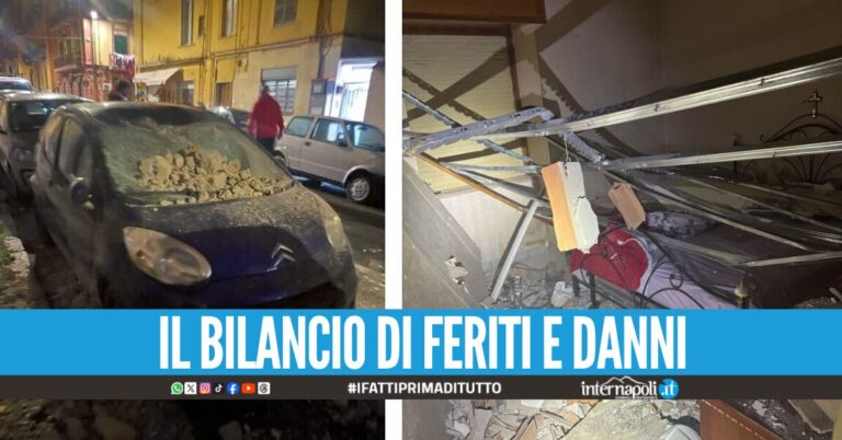 Terremoto a Napoli,. 4 feriti e 11 ricoverati bimbo di 5 anni al Santobono