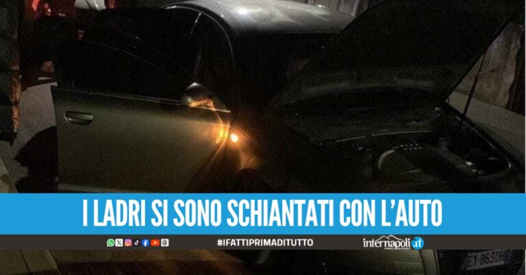Torre del greco. Scoprono i ladri in casa e li inseguono, i banditi sparano per coprirsi la fuga