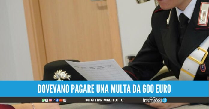 Una ricevuta falsa per dissequestrare l'auto denunciati padre e figlia a Caserta
