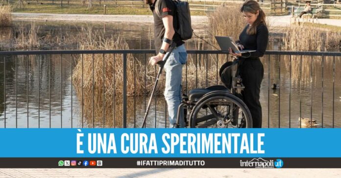 Uomo paralizzato torna a camminare, trattamento con le cellule staminali