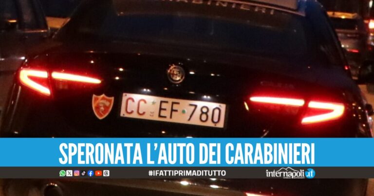 Sorpresi a rubare una Fiat Panda, un arresto dopo la folle fuga fino ad Aversa