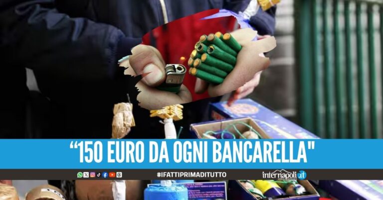 "Prepara i fuochi d'artificio per i bambini", estorsione all'ambulante di Fuorigrotta