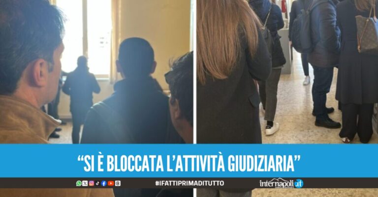 protesta giudice di pace napoli nord avvocati
