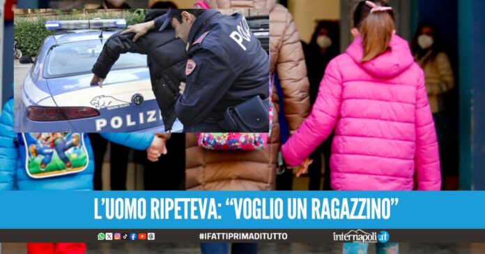 rapimento fuori scuola