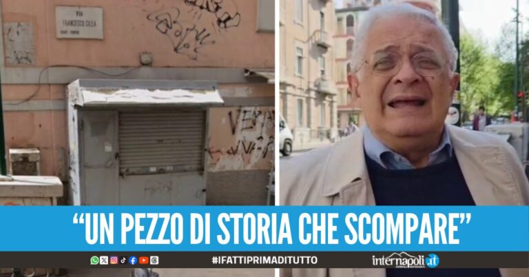 Addio al chiosco di libri di via Cilea cala il sipario su un’icona del Vomero