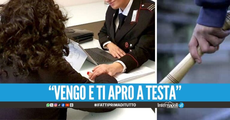 Ai domiciliari per stalking, si presenta sotto casa dell'ex a Scampia con una mazza ma lei era dai carabinieri