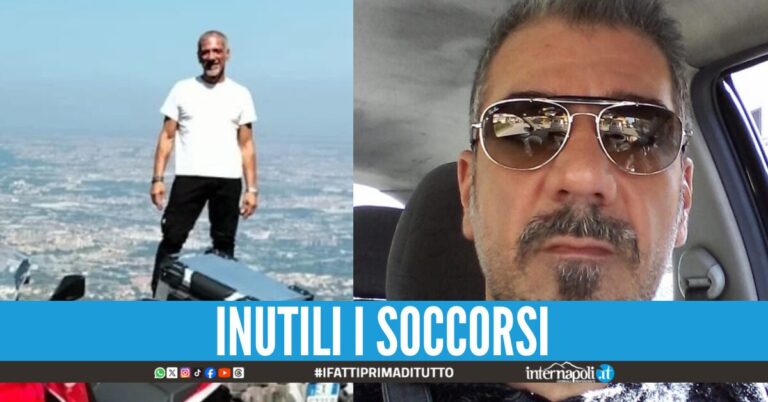 Alessandro muore stroncato da un infarto a lavoro lacrime di dolore a Villaricca